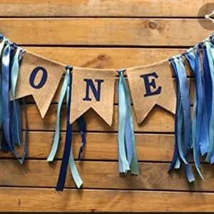 Banner for Boys first Birthday